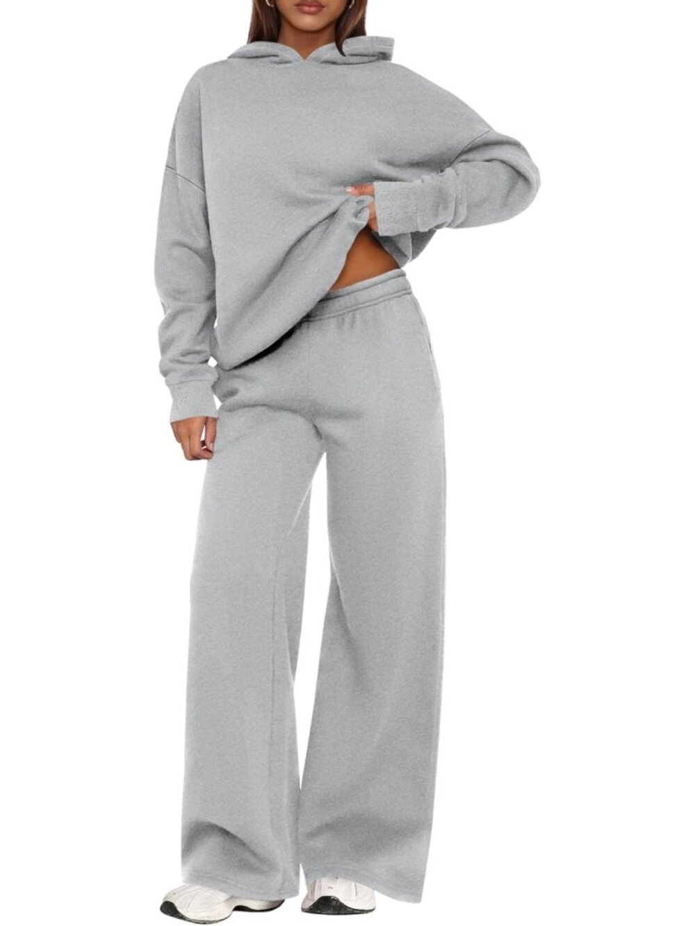 Cozy 2-Piece Lounge Set for Women | Matching Sweatsuit Outfit | Comfy Casual